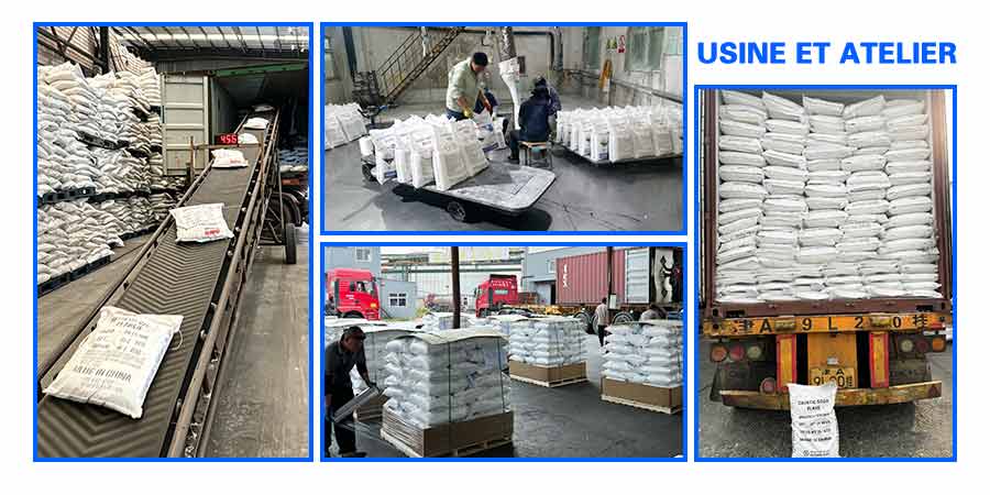 Usine et atelier de soude caustique