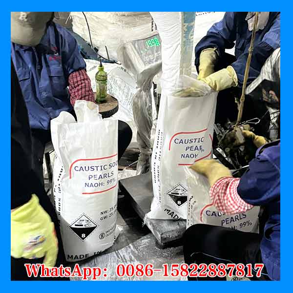 perles de soude caustique usine de bonne qualite a bas prix