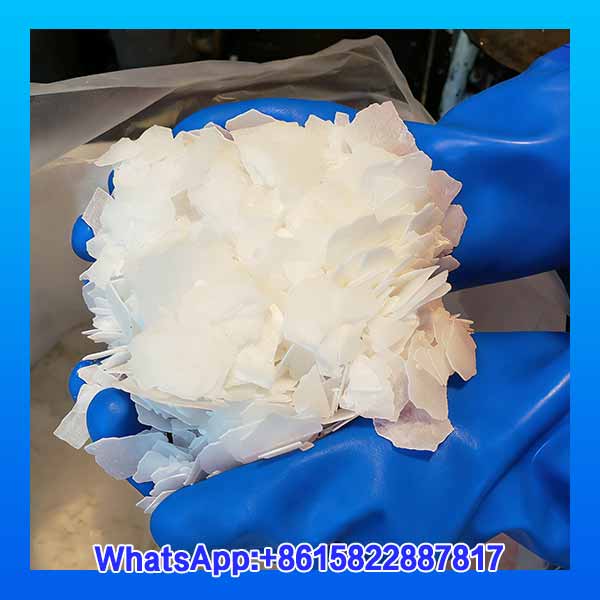 Soude caustique paillette 99% pureté de l'usine en Chine