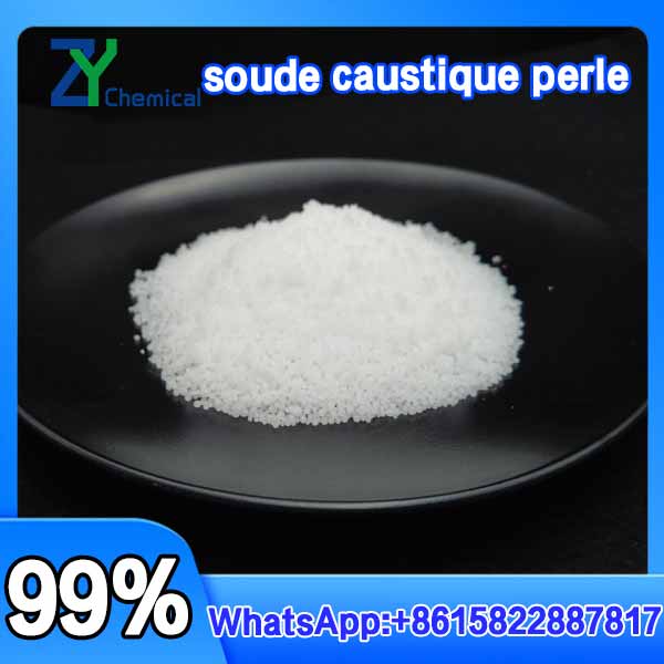 Perles de soude caustique de haute puret&eacute; 99% min pour usage industriel