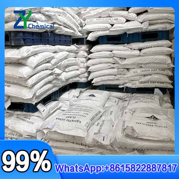 Sac de 25kg de caustique soude paillette pureté 99% - Acheter direct usine Chine