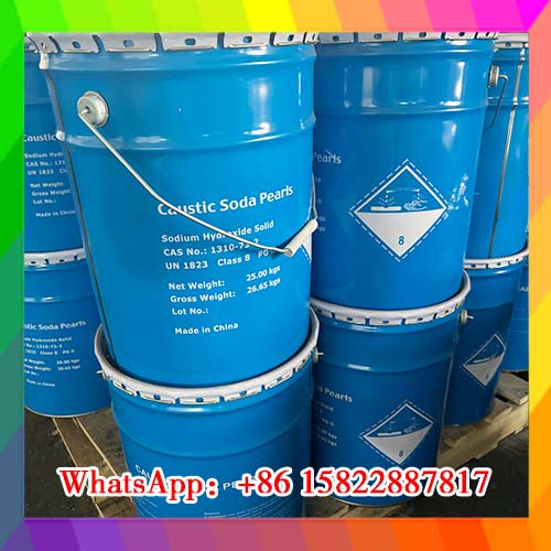 High-alkalinity caustic soda pearls 99% in 25kg bags - Buy direct from top China manufacturer