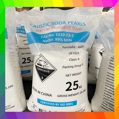 Price of 25kg caustic soda custom packaging