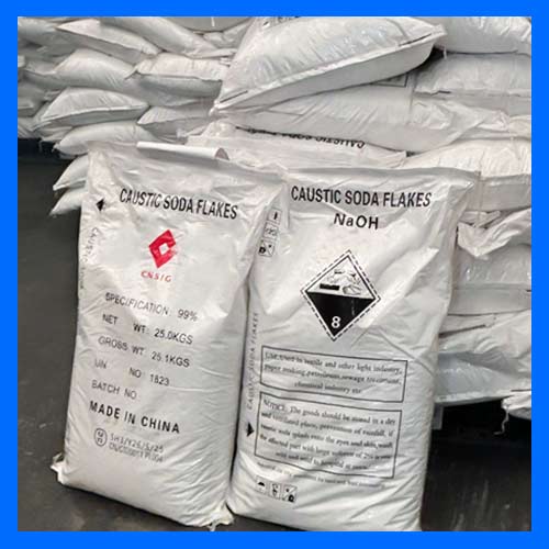 Soude caustique en sac 25kg de puret&eacute; 99% - Emballage de qualit&eacute; export