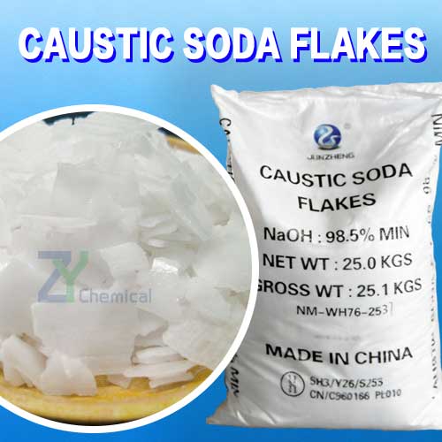 Caustic soda flakes 98.5% sodium hydroxide price